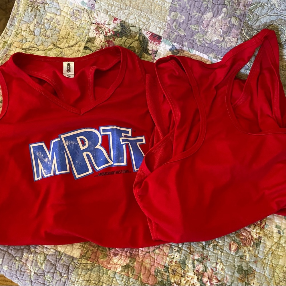 MRTT set/2 racer back tanks 2 sizes -XL 2XL